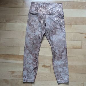 Lululemon Align Diamond Dye Pink Leggings